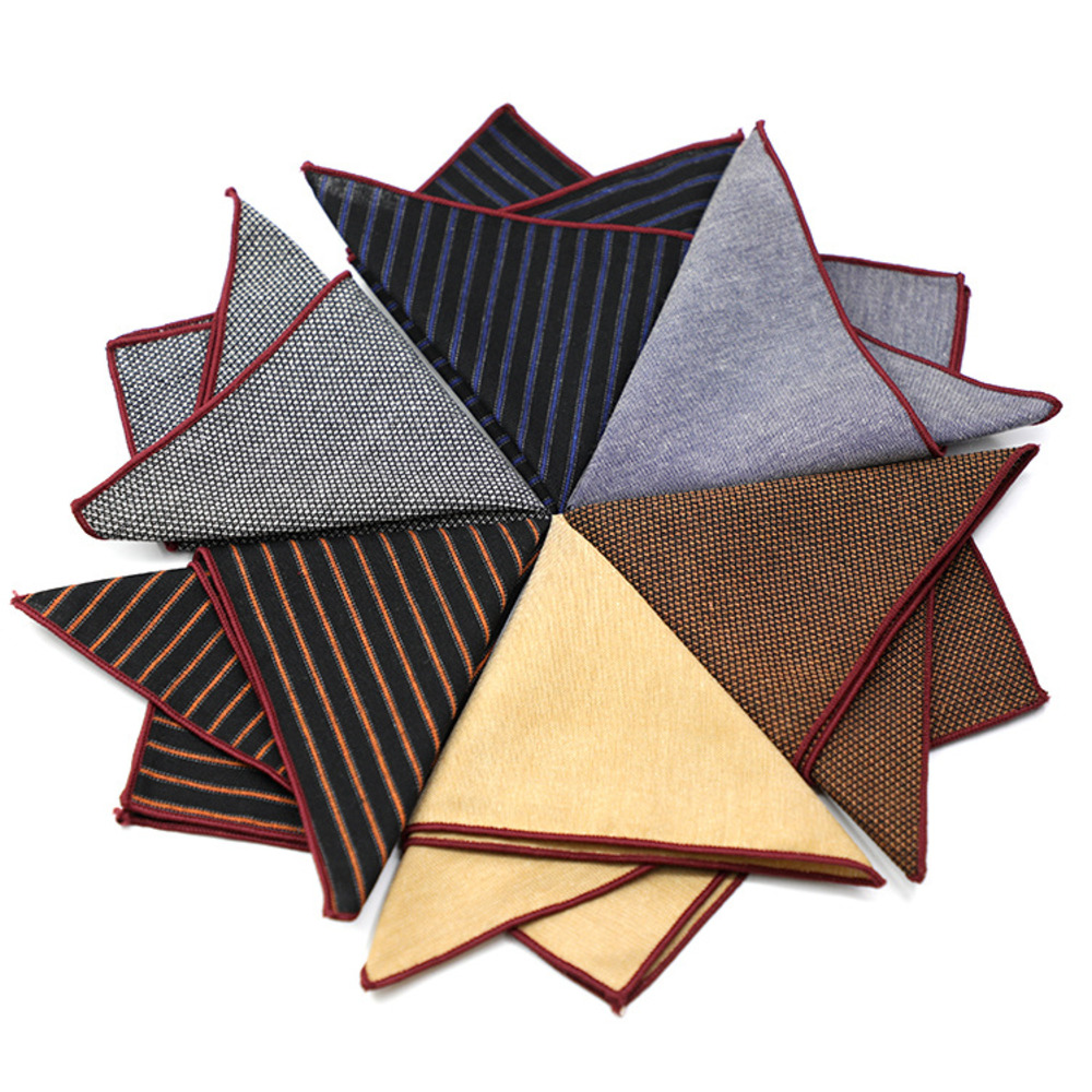 Handkerchief Cotton Men - Setelan sapu tangan pria katun 23CM,