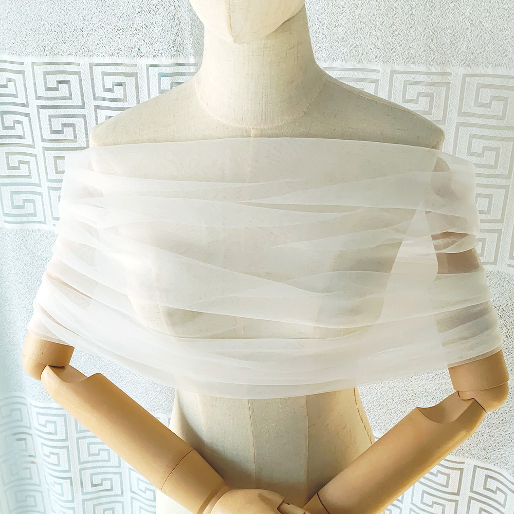 Stole Wedding Shawl - Selendang Formal Elegan Mencuri dari Bahu