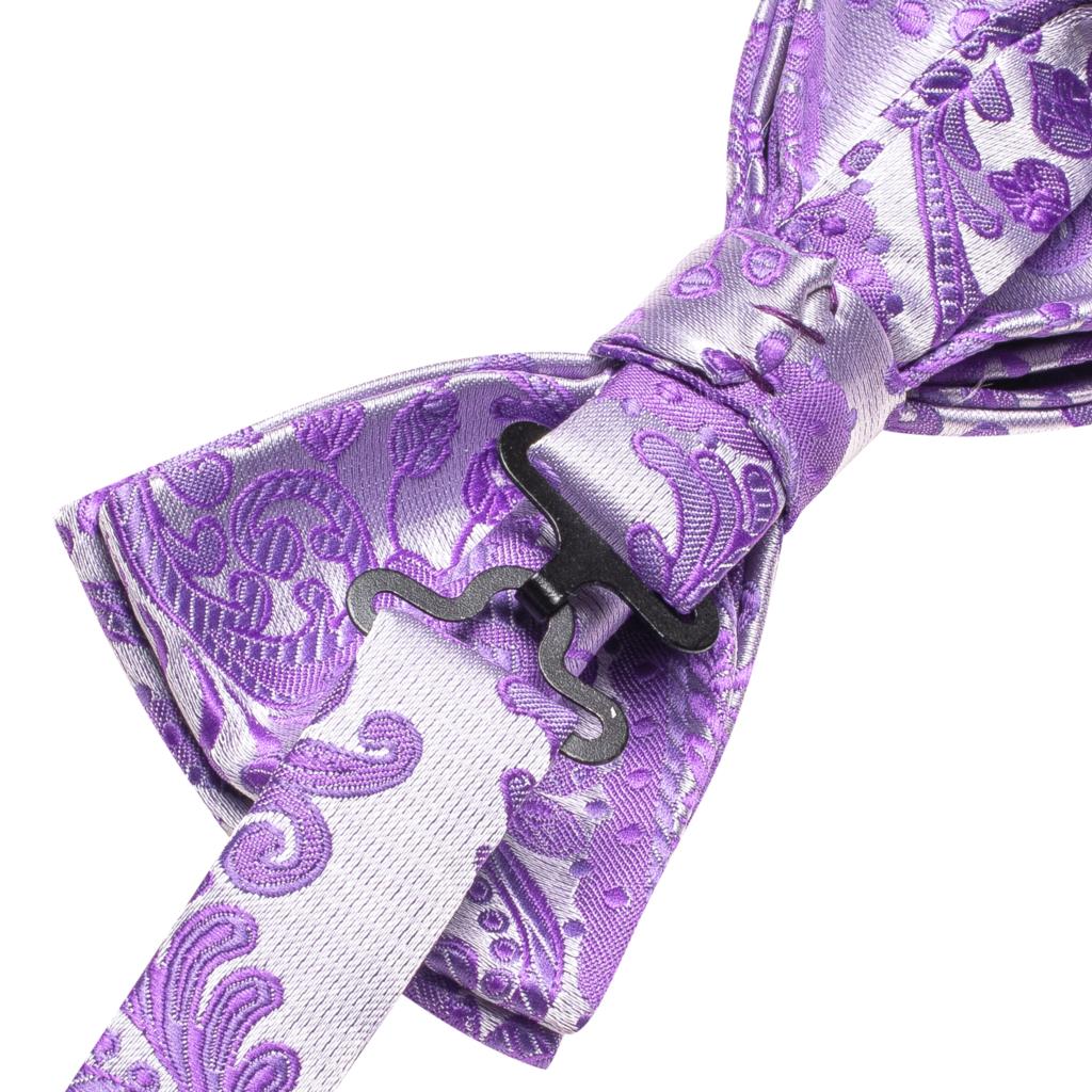 Ungu ungu Lavender Pansy Viole - Bow Tie Pre Tied ulasan dan harga