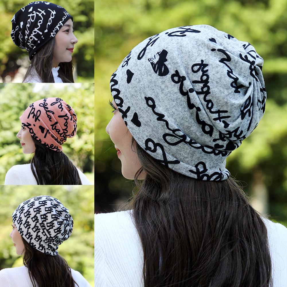 Topi Beanie Wanita Bahan Katun - Infinity Scarf Knit ulasan dan harga