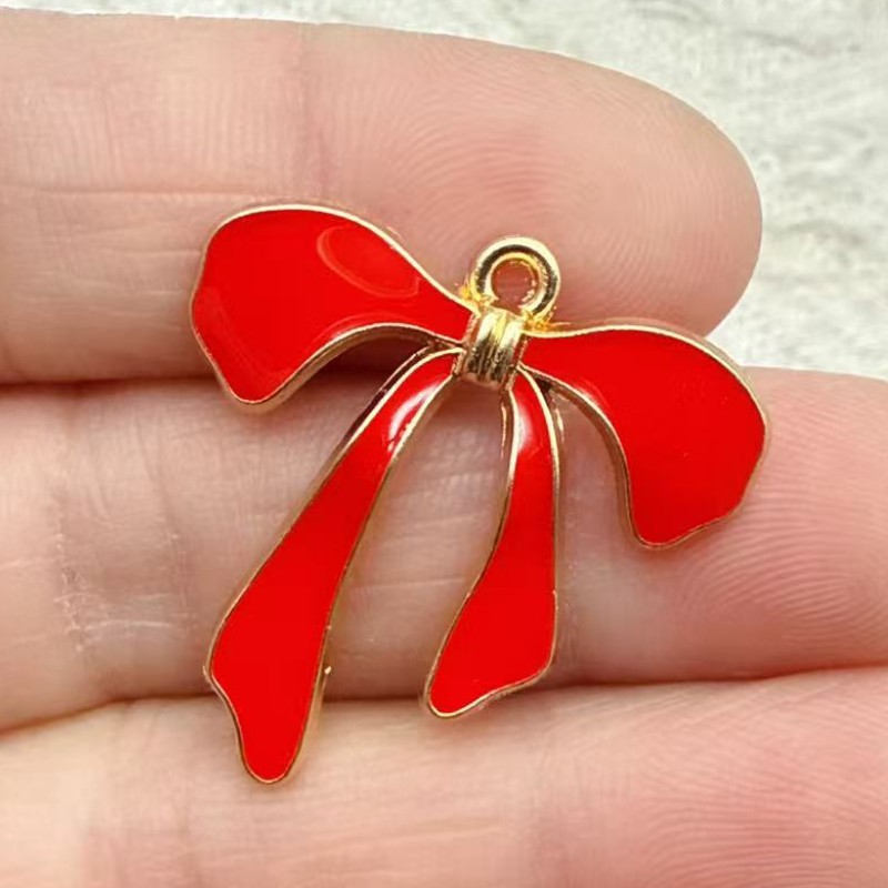 10pcs Liontin Enamel Logam Ben - Bow Tie Pre Tied ulasan dan harga