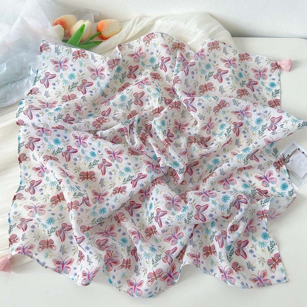 Selendang Leher Katun-Linen Pe - Bandana Cotton ulasan dan harga