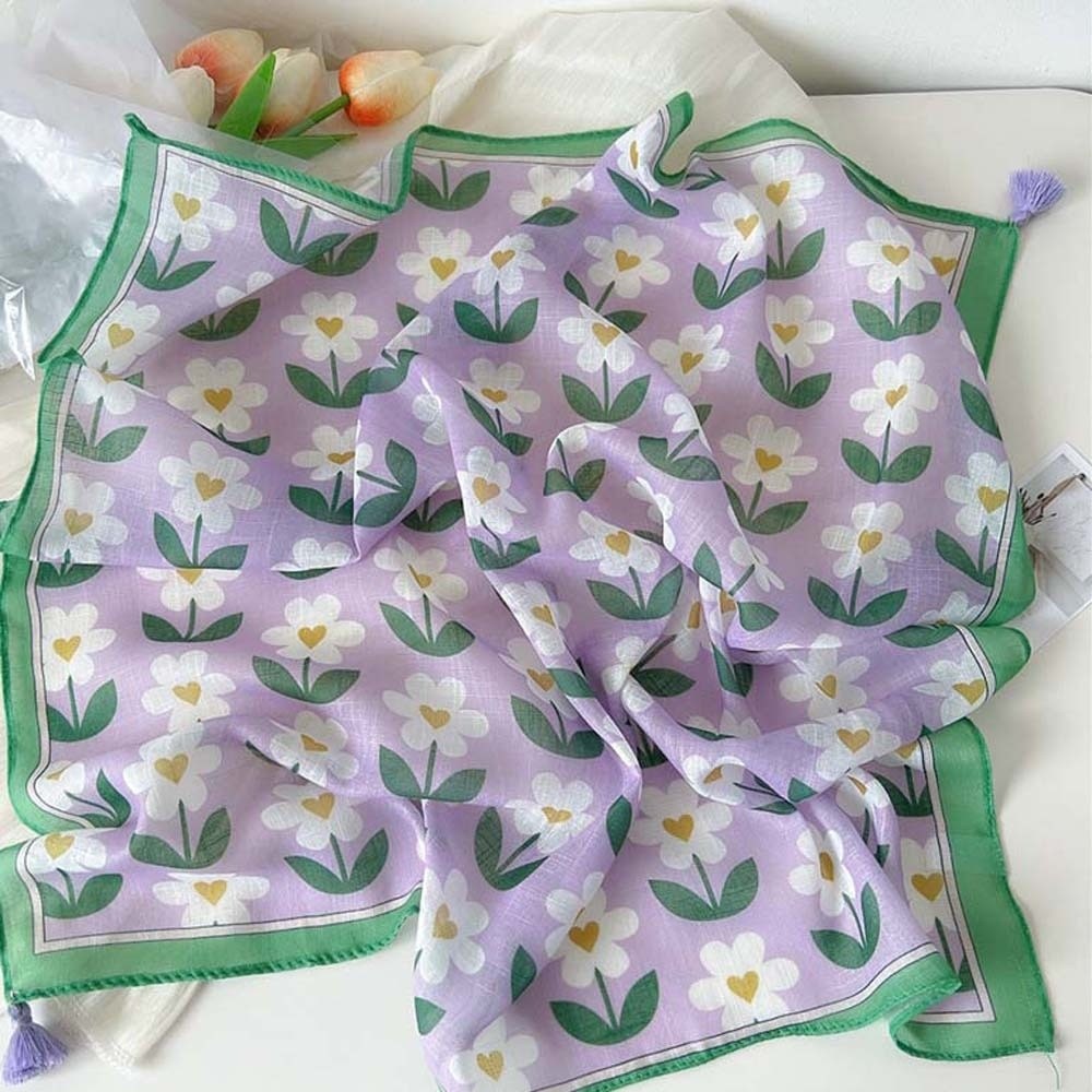 Selendang Leher Katun-Linen Pe - Bandana Cotton ulasan dan harga