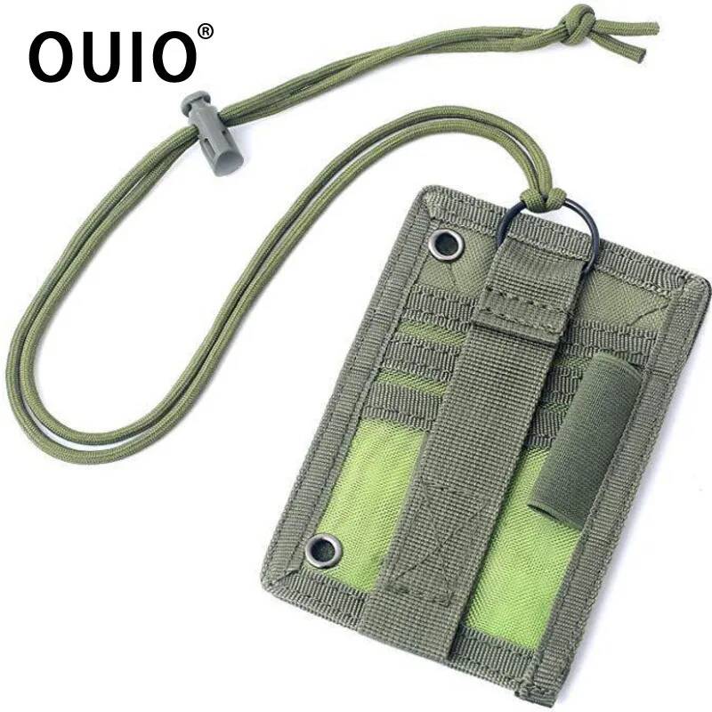 OUIO Tempat Kartu Identitas Ta - Lanyard Badge Holder ulasan dan harga