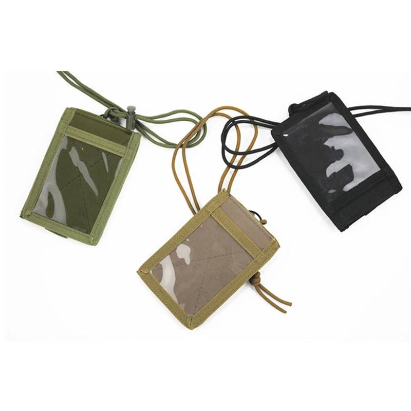 OUIO Tempat Kartu Identitas Ta - Lanyard Badge Holder ulasan dan harga