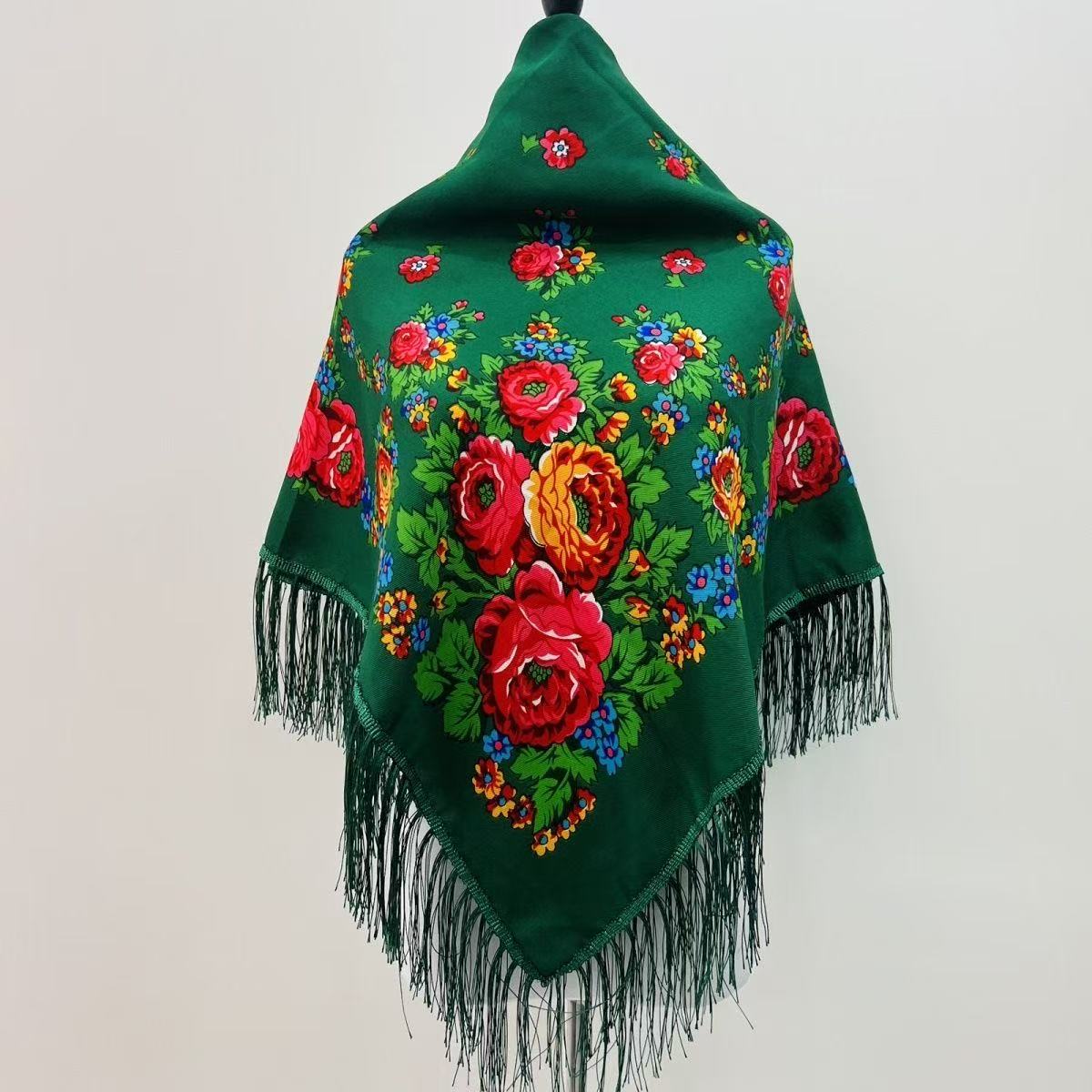 Syal Persegi Nasional Rusia Bu - Bandana Cotton ulasan dan harga