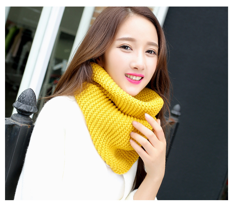 Musim dingin Syal Wanita Syal  - Infinity Scarf Knit ulasan dan harga