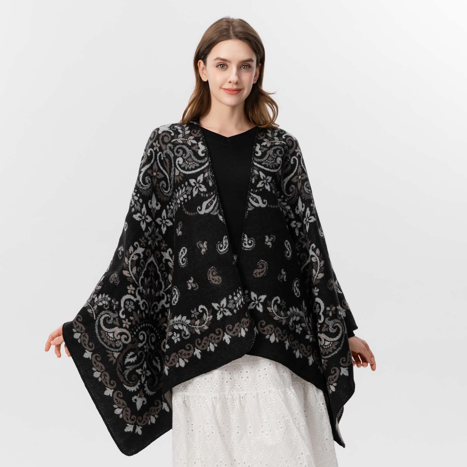 Syal Kasmir Wanita Mewah Jacqu - Stole Wedding Shawl ulasan dan harga