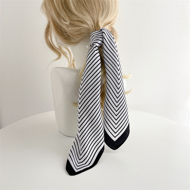 Syal Sutra Bergaris Mewah Wani - Silk Tie Striped ulasan dan harga