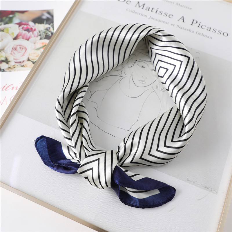 Syal Sutra Bergaris Mewah Wani - Silk Tie Striped ulasan dan harga