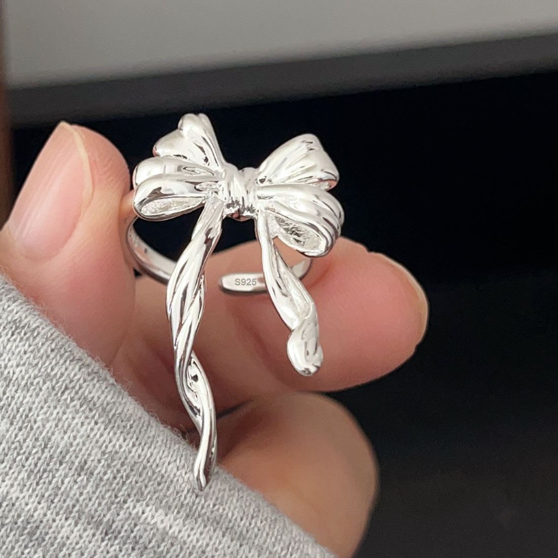 Cincin Perak Sterling 925 untu - Tie Clip Silver ulasan dan harga