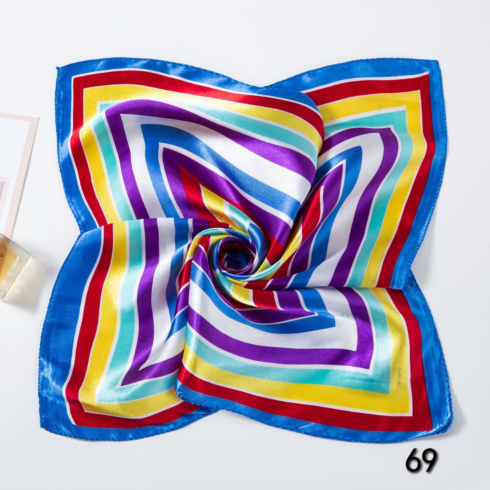 50*50cm syal syal sutra perseg - Silk Neck Scarf ulasan dan harga