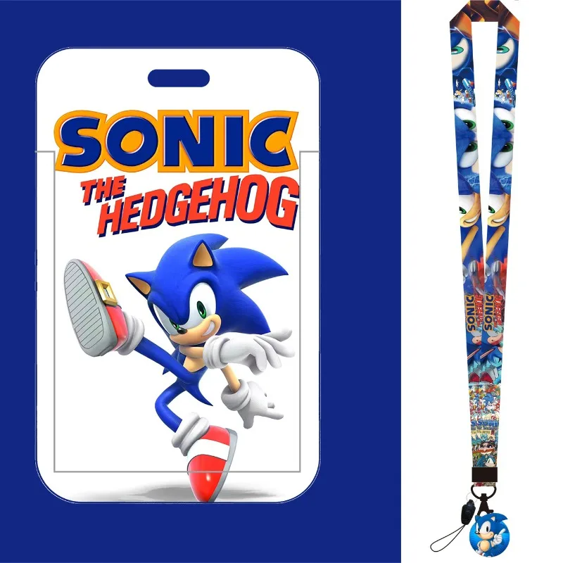 Tempat Kartu Bus Kartun Sonic, - Lanyard Badge Holder ulasan dan harga