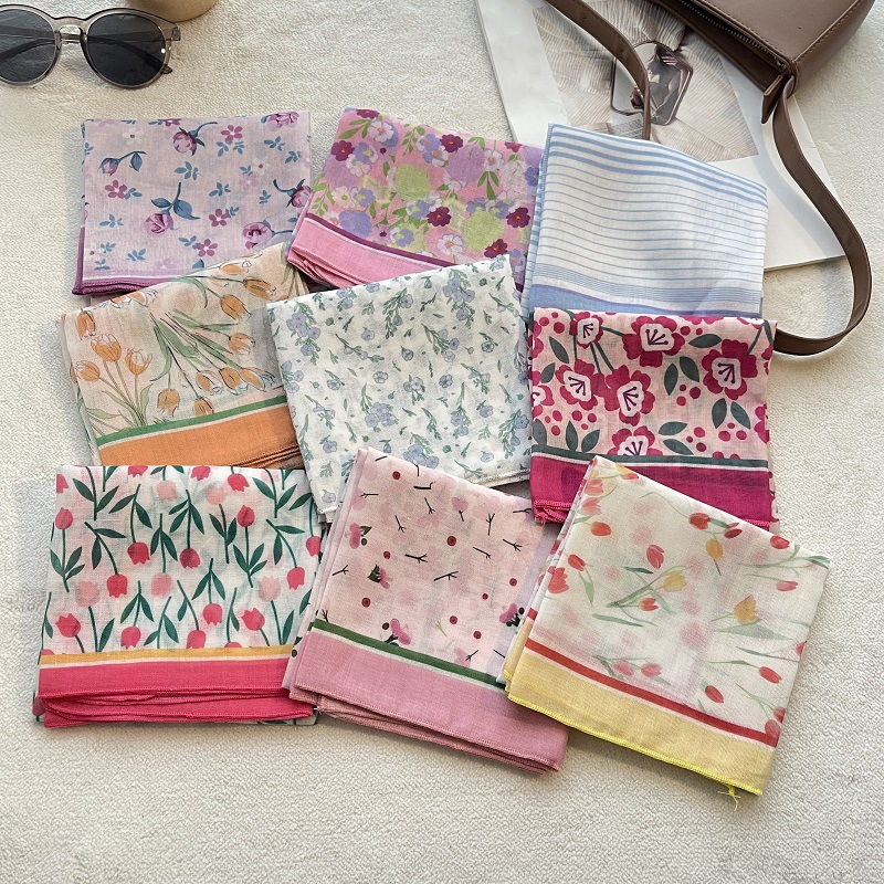 58cm Bandana Baru Desainer Sya - Bandana Cotton ulasan dan harga