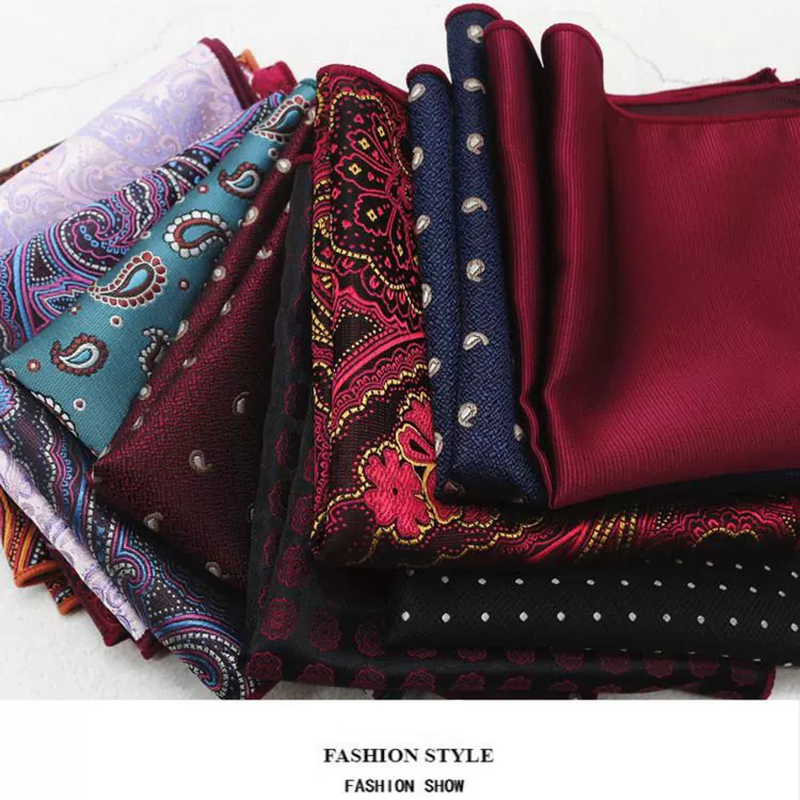Klasik Pasiley saku persegi pr - Pocket Square Set ulasan dan harga