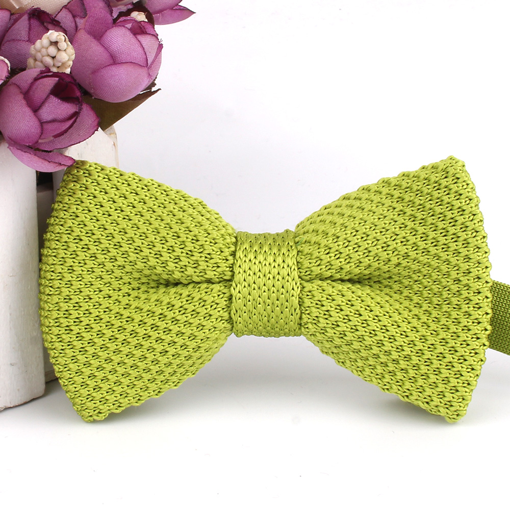 Dasi Kupu-kupu Rajutan Padat P - Bow Tie Pre Tied ulasan dan harga