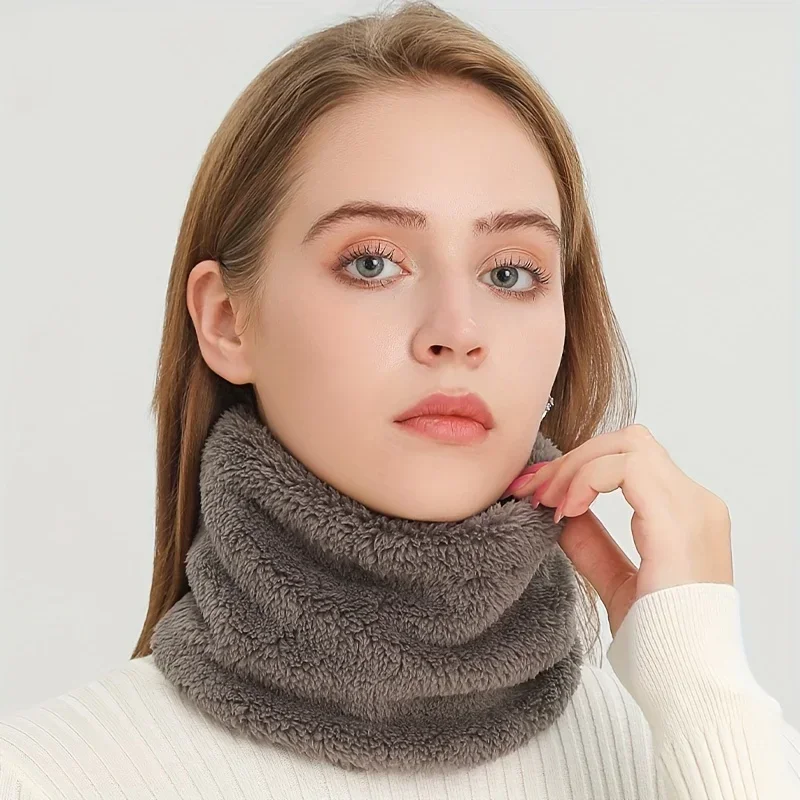 Syal Infinity Bulu Anti Angin  - Infinity Scarf Knit ulasan dan harga