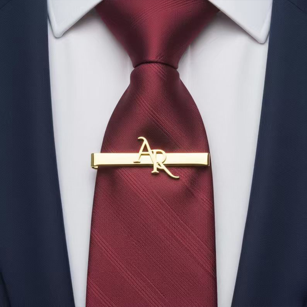 Set Klip Dasi Baja Tahan Karat - Tie Clip Silver ulasan dan harga