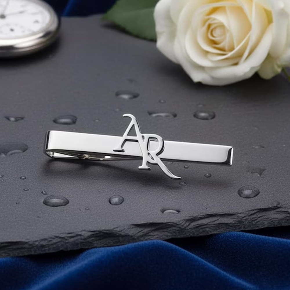 Set Klip Dasi Baja Tahan Karat - Tie Clip Silver ulasan dan harga