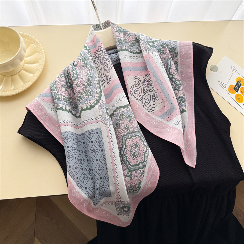 Syal Katun Mewah Hijab Wanita  - Bandana Cotton ulasan dan harga