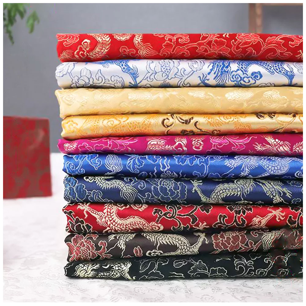 Bahan Kimono Cheongsam kostum  - Silk Tie Striped ulasan dan harga